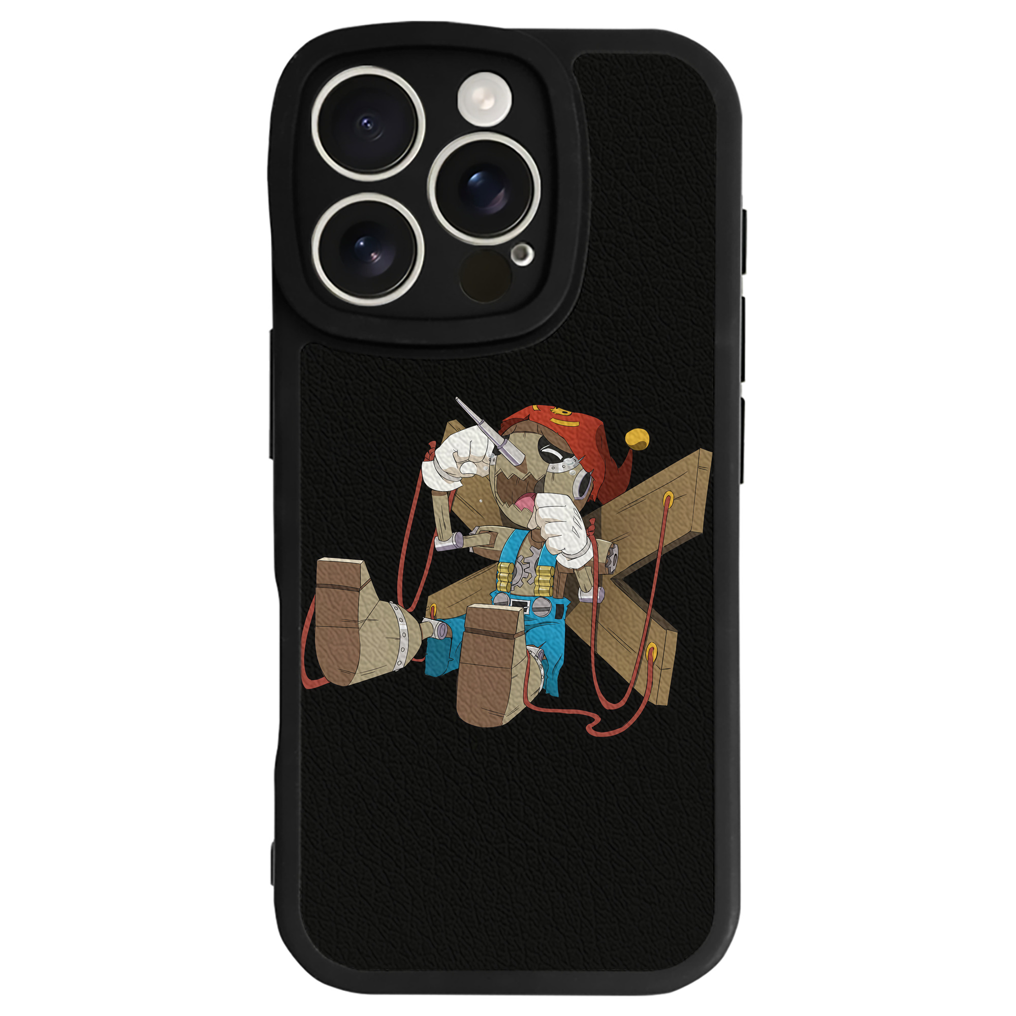（画像用） Digimon デジタルモンスター/デジモン 【iPhone 16シリーズ対応】シリコンスマホケース（レザー調） 材質：シリコン